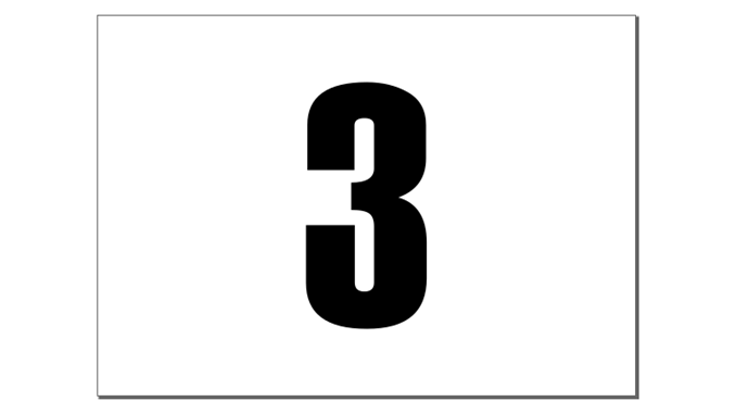 Three years completed